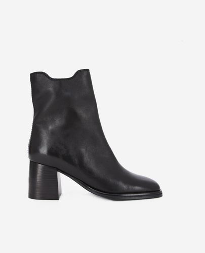 Botas Tacón Piel Negras - The Kooples - Modalova