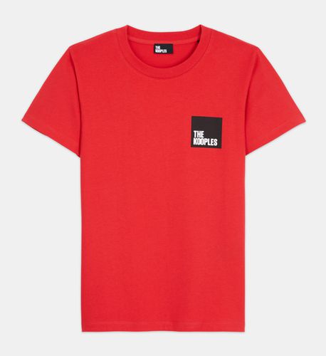 Camiseta Algodón Roja - The Kooples - Modalova