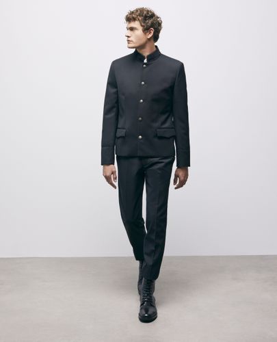 Black Wool Suit Jacket - The Kooples - Modalova
