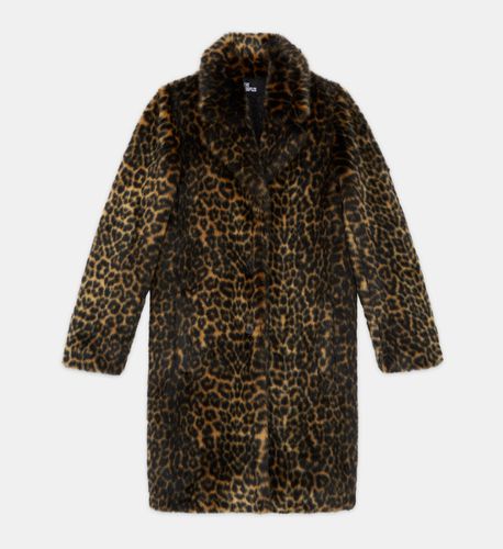 Leopard Print Faux Fur Coat - The Kooples - Modalova
