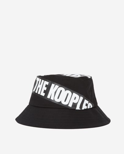 Sombrero Bob Reversible Negro Tape Logotipo - The Kooples - Modalova