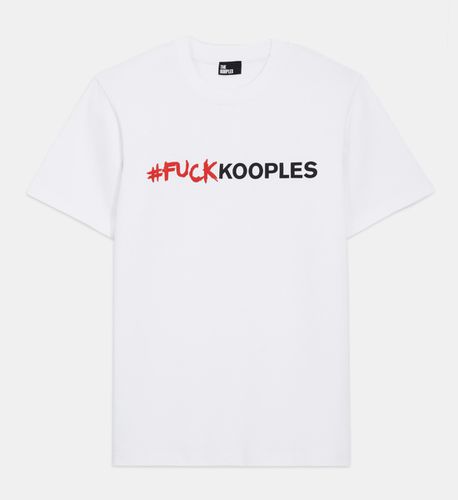 Camiseta Logotipo Blanca - The Kooples - Modalova