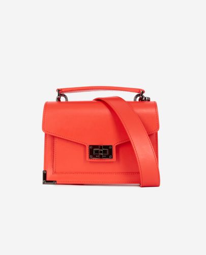 Bolso Emily Pequeño Piel Naranja - The Kooples - Modalova