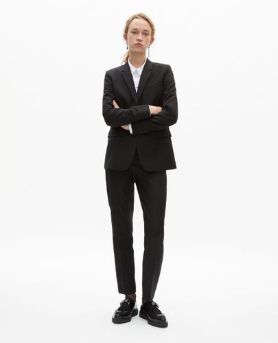 Chaqueta De Traje De Lana Negra - The Kooples - Modalova