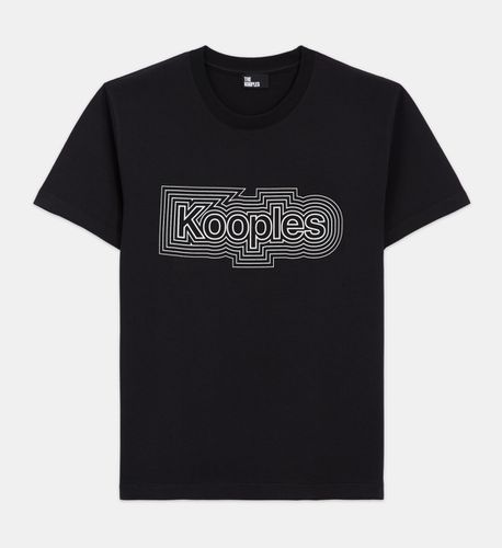 Camiseta Logotipo Negra - The Kooples - Modalova
