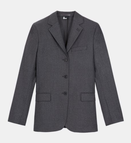 Gray Wool Suit Jacket - The Kooples - Modalova