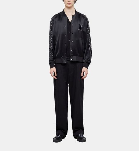 Teddy Jacket With Western-style Embroidery - The Kooples - Modalova