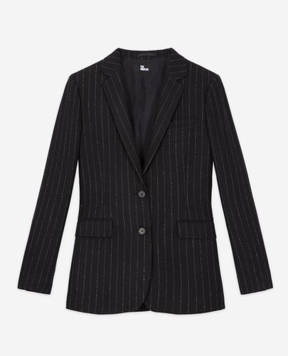 Striped Wool Suit Jacket - The Kooples - Modalova