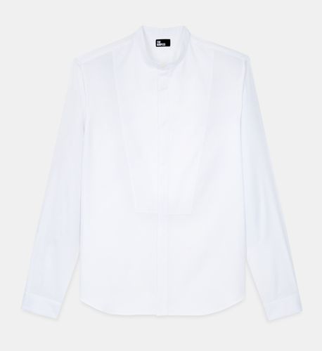 Cotton Shirt With Officer Collar - The Kooples - Modalova