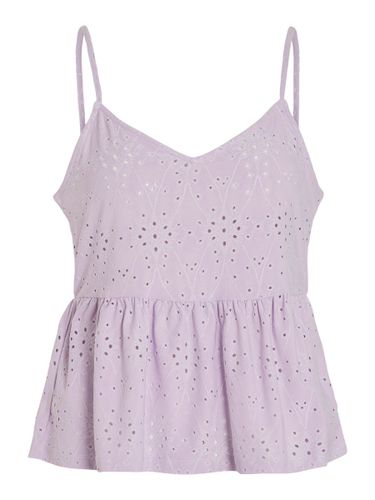 Peplum Strap Top - Vila - Modalova