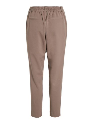 Slim Fit High Waisted Trousers - Vila - Modalova