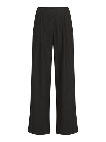 High Waist Wide-leg Trousers - Vila - Modalova