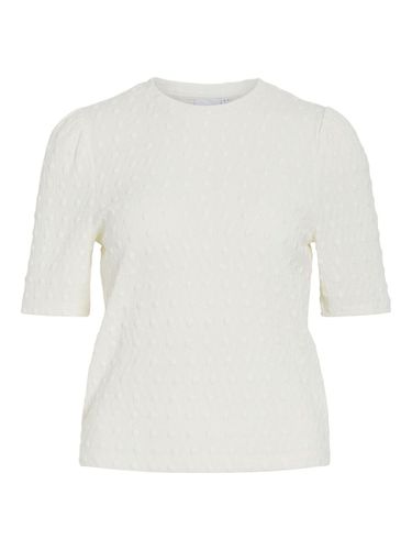 Round Neck Short Sleeved Top - Vila - Modalova