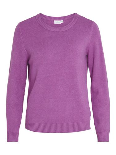 Round Neck Knitted Pullover - Vila - Modalova