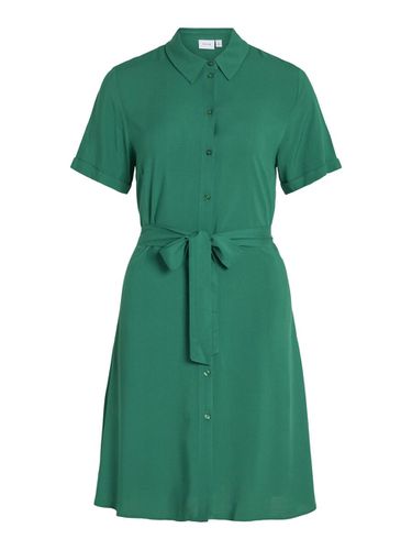 Short-sleeved Shirt Dress - Vila - Modalova