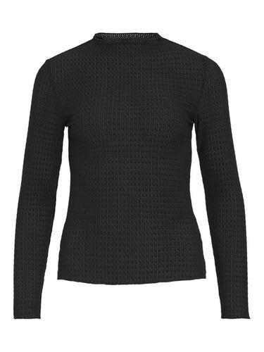 Funnel Neck Long Sleeved Top - Vila - Modalova