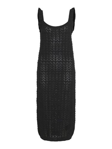 Sleeveless Knitted Dress - Vila - Modalova