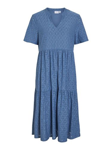 Short Sleeved Midi Dress - Vila - Modalova