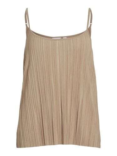 Textured Strap Top - Vila - Modalova