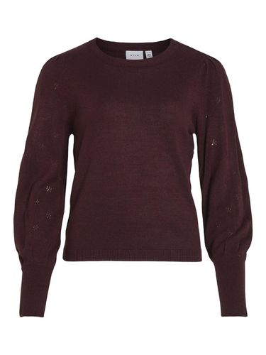 Round Neck Knitted Pullover - Vila - Modalova