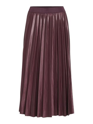 Pleated Midi Skirt - Vila - Modalova