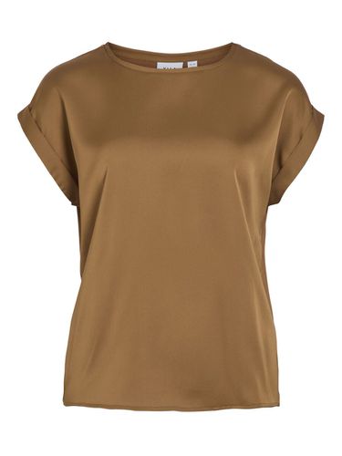 Round Neck Short Sleeved Top - Vila - Modalova