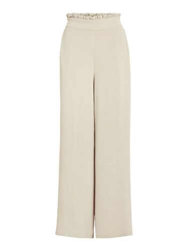 High Waist Paperbag Trousers - Vila - Modalova