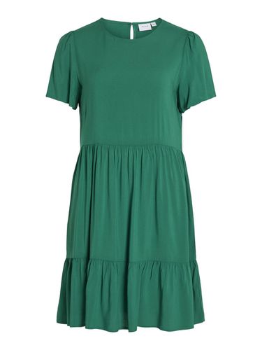 Short Sleeved Knee-length Dress - Vila - Modalova