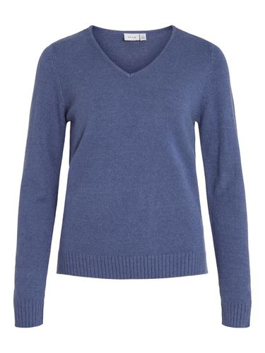 V-neck Knitted Pullover - Vila - Modalova