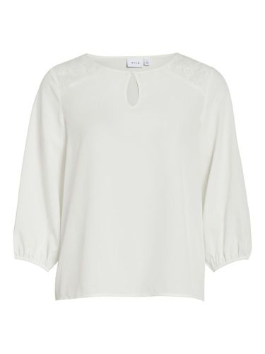 Detailed 3/4 Sleeved Blouse - Vila - Modalova