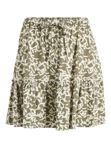 Patterned Skirt - Vila - Modalova