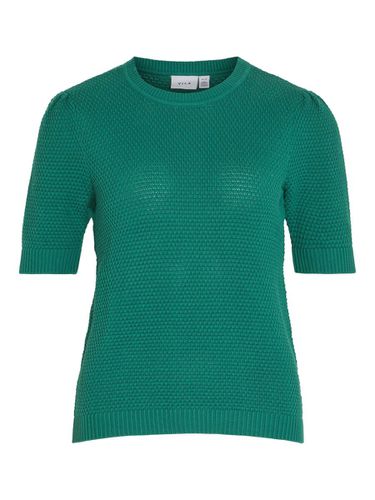 Short-sleeved Knitted Top - Vila - Modalova
