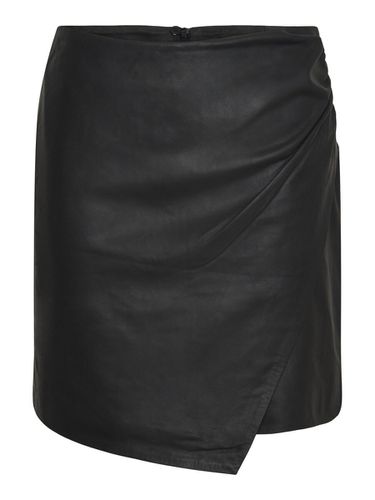 Yaszena Leather Mini Skirt - Y.A.S - Modalova