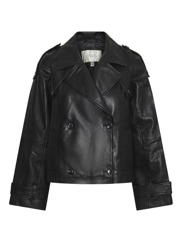Yasjules Leather Jacket - Y.A.S - Modalova