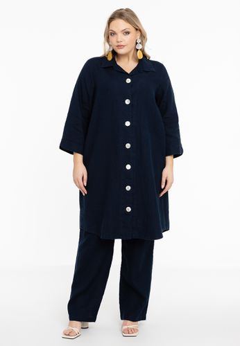 Bluse mit Kragen LINEN - Yoek (YK) - Modalova