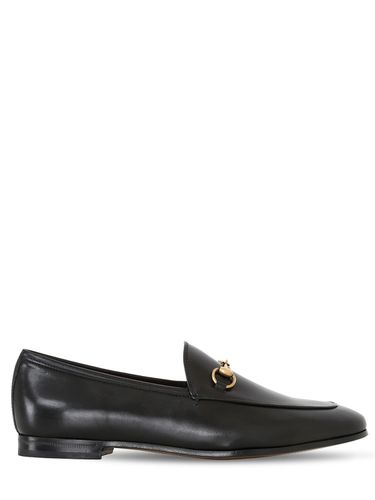 Mm Hohe Loafers Aus Leder Mit Horsebit "jordan" - GUCCI - Modalova