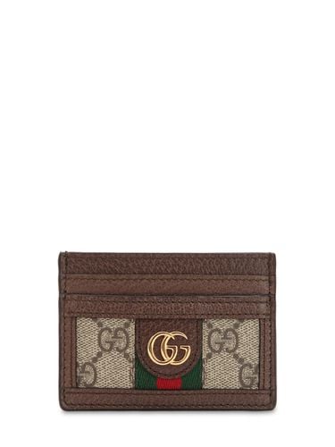 Ophidia Gg Supreme Card Holder - GUCCI - Modalova