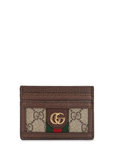 Porta Carte Di Credito Ophidia Gg Supreme - GUCCI - Modalova