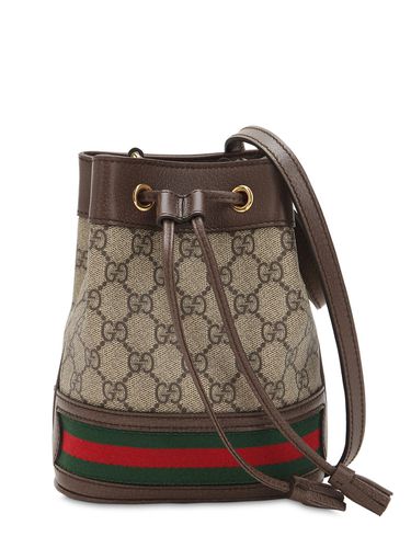 Borsa A Secchiello Mini Ophidia Gg Supreme - GUCCI - Modalova