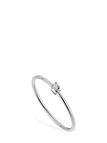 Anillo De Y Diamante 18kt - VANZI - Modalova