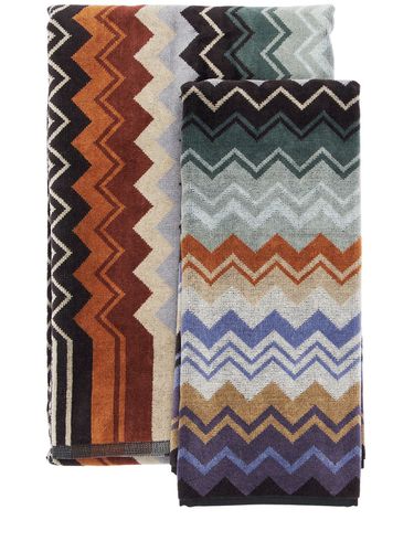 Set De 2 Toallas Giacomo De Algodón - MISSONI HOME - Modalova