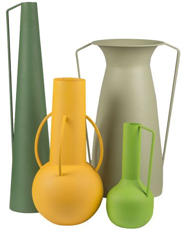 Set De 4 Jarrones Roman Verdes - POLSPOTTEN - Modalova