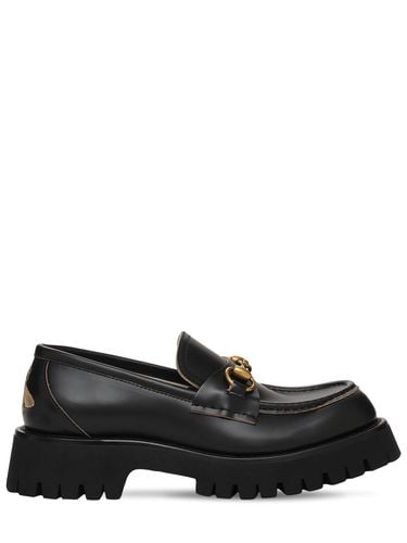 Mm Harald Leather Loafers - GUCCI - Modalova