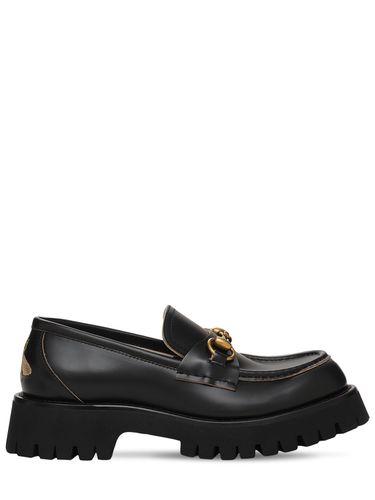 Mm Hohe Lederloafers "harald" - GUCCI - Modalova