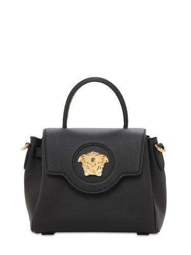 Bolso De Mano Pequeño De Piel Con Asa Y Medusa - VERSACE - Modalova