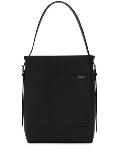 Bolso Tote Mediano De Piel Martillada Suave - VALEXTRA - Modalova