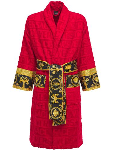 Barocco & Robe Bathrobe - VERSACE - Modalova