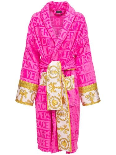 Barocco & Robe Bathrobe - VERSACE - Modalova