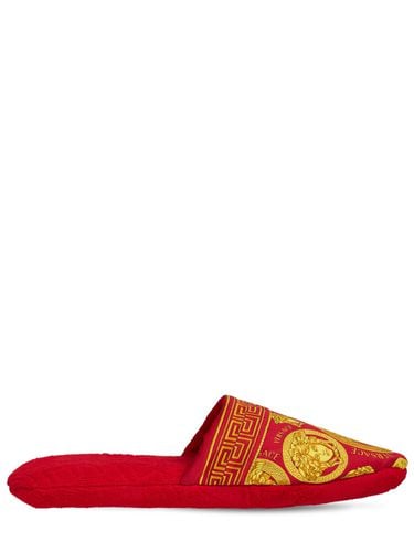 Medusa Amplified Slippers - VERSACE - Modalova