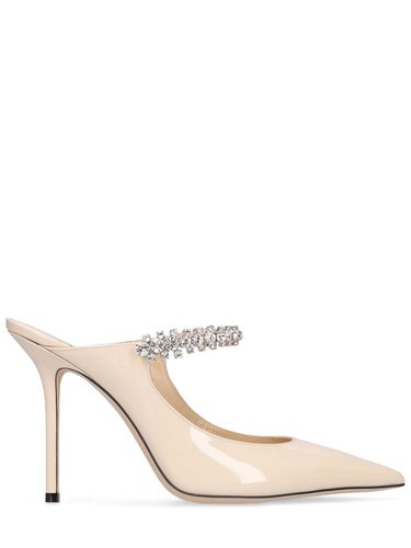 Zapatos Mules Bing De Charol 100mm - JIMMY CHOO - Modalova